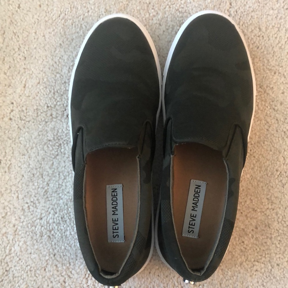 Steven Madden Camo Sneakers